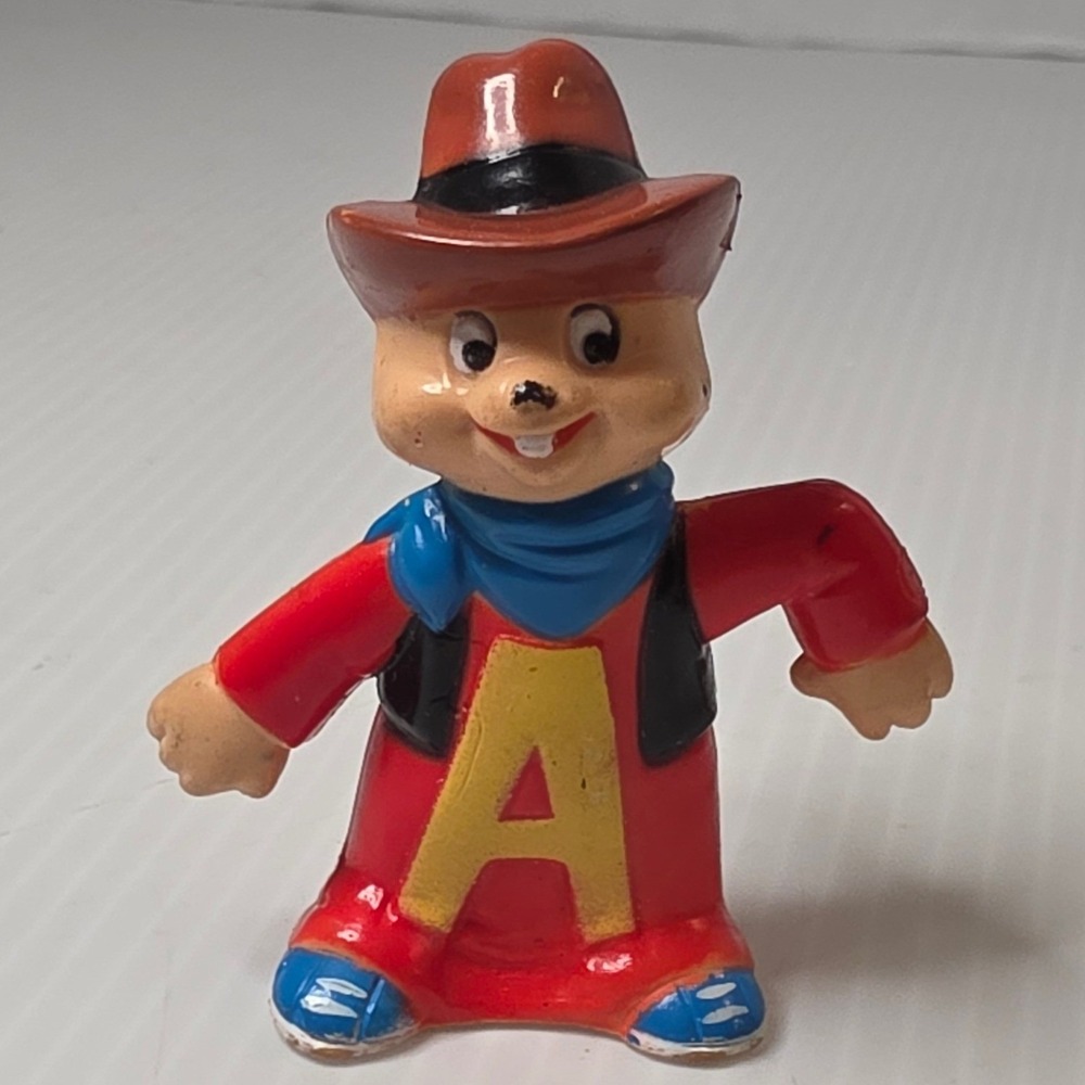 Alvin and the Chipmunks PVC Figure 2in Red Good‎ 1983 Bagdasarian CBS